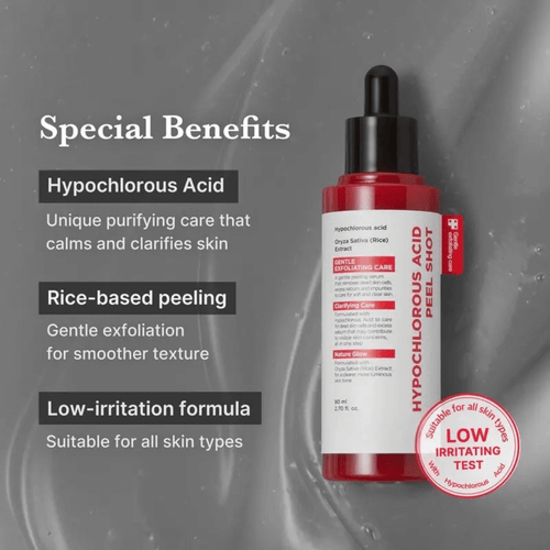 Hypochlorous Acid Rice Peel Shot Duo