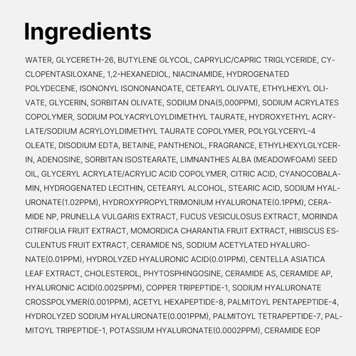 PDRN Pink Hyaluronic Moisturizing Cream