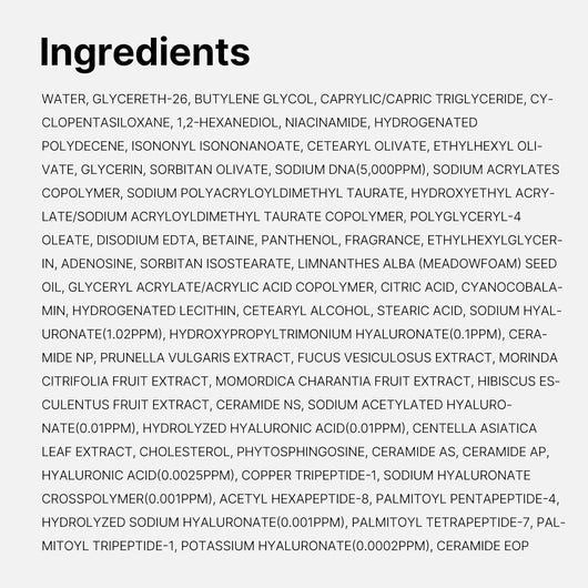 PDRN Pink Hyaluronic Moisturizing Cream