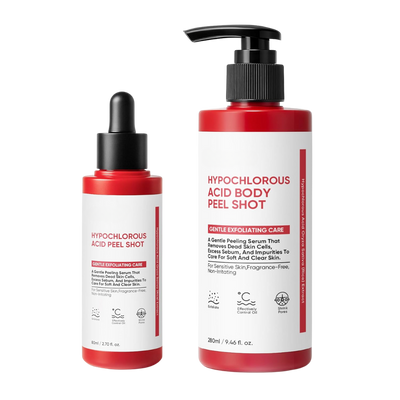 Hypochlorous Acid Rice Peel Shot Duo