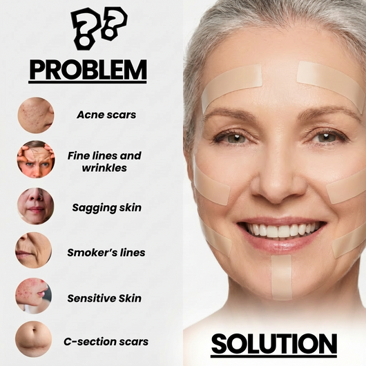 Glowli Silicone Collagen Sheets for Scars & Wrinkles